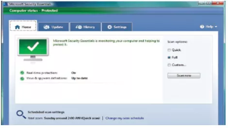 Microsoft security essentials