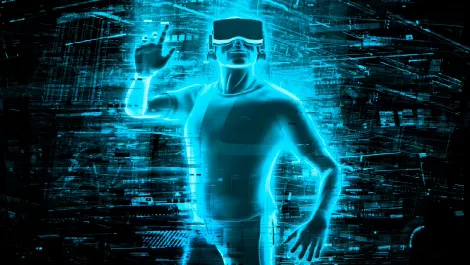 Virtual reality man2