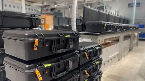 Droneshield s current in house production facility in central sydney
