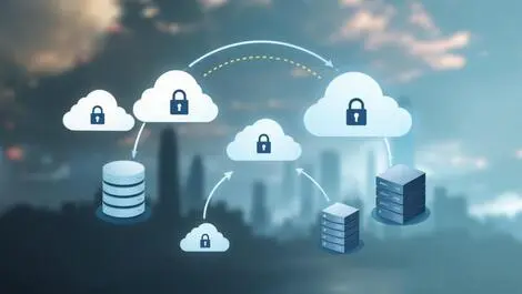 Interconnected clouds secure data servers data transfer asia pacific