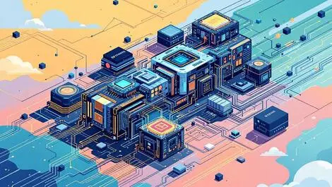 Sophisticated supercomputer quantum circuits advanced processors ai complexity