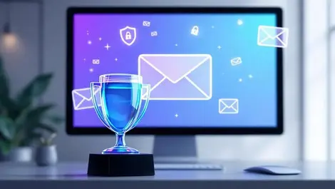 Secure corporate inbox phishing blocked glass award leadership