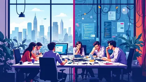 Singapore dev team automated vs chaotic workflow split scene