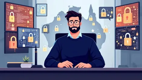 Australian office worker unlocks multiple digital padlocks data leak