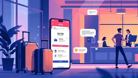 Hotel booking scam warning phone suspicious payment traveler