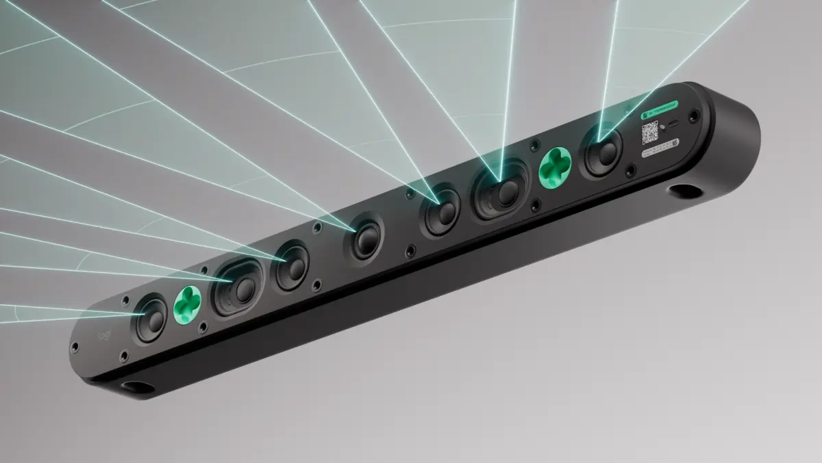Logitech unveils pro AV speakers for large meeting rooms
